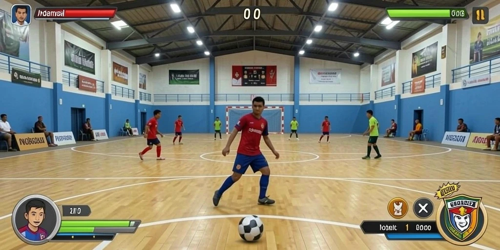 Screenshot menggambarkan tampilan antarmuka yang ramah pengguna.