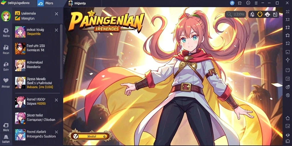 Screenshot menunjukkan antarmuka utama aplikasi yang menarik.