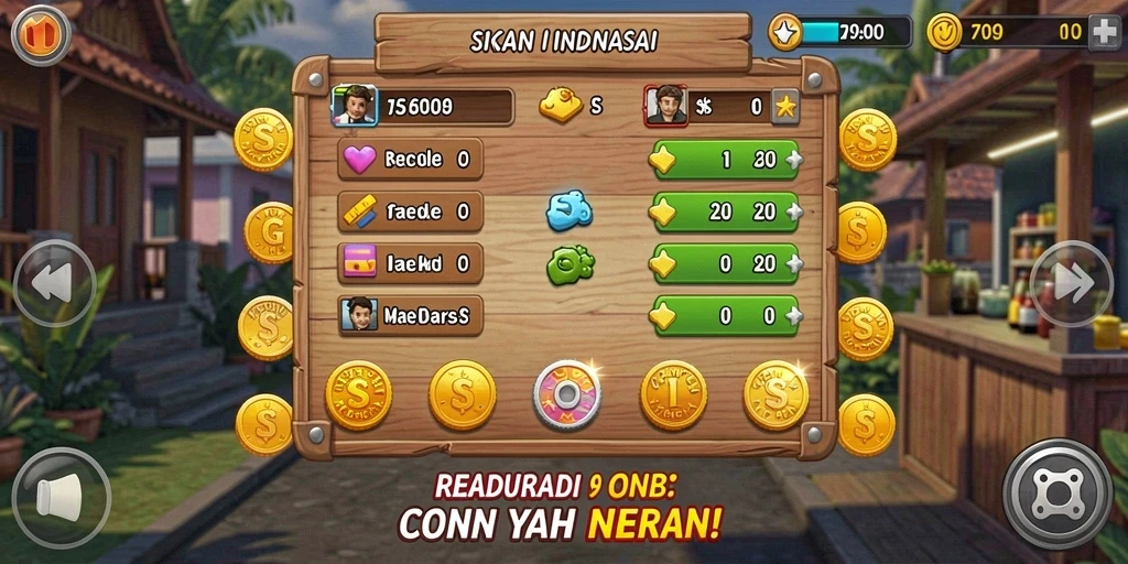 Tampilan awal game 898A yang menarik.