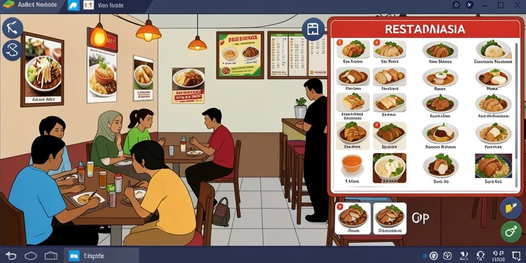 Tampilan antarmuka yang menarik dan user-friendly.
