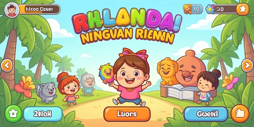 Tampilan antarmuka yang intuitif dan menawan.