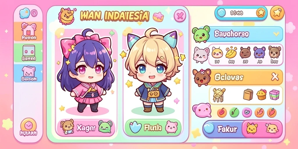 Tampilan antarmuka CK789 yang mudah digunakan.