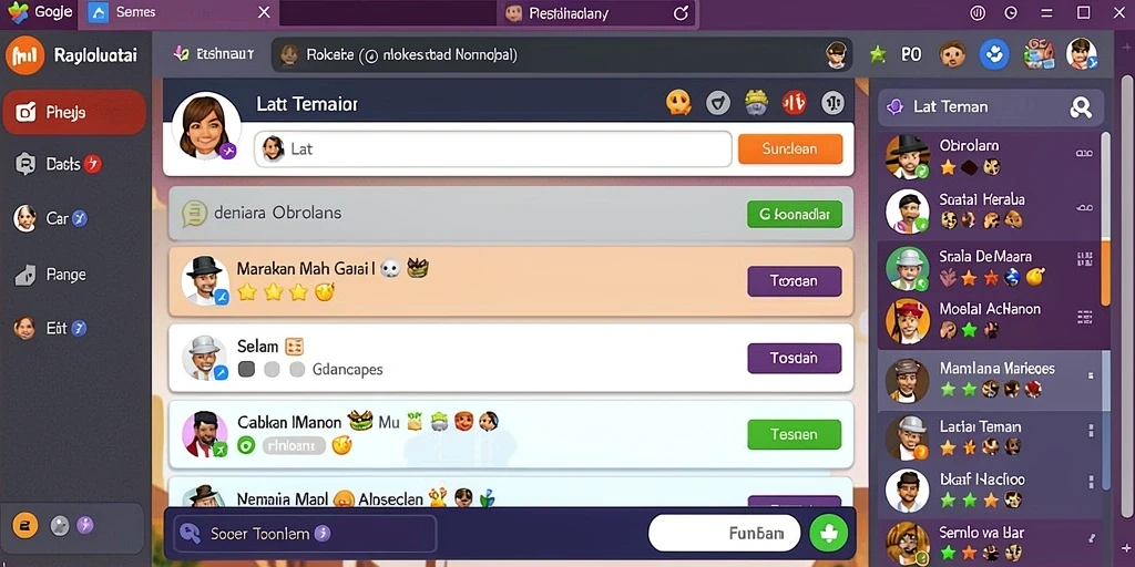 Tampilan antarmuka yang ramah pengguna.