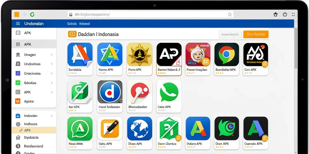 Tampilan awal yang menarik dan user-friendly.