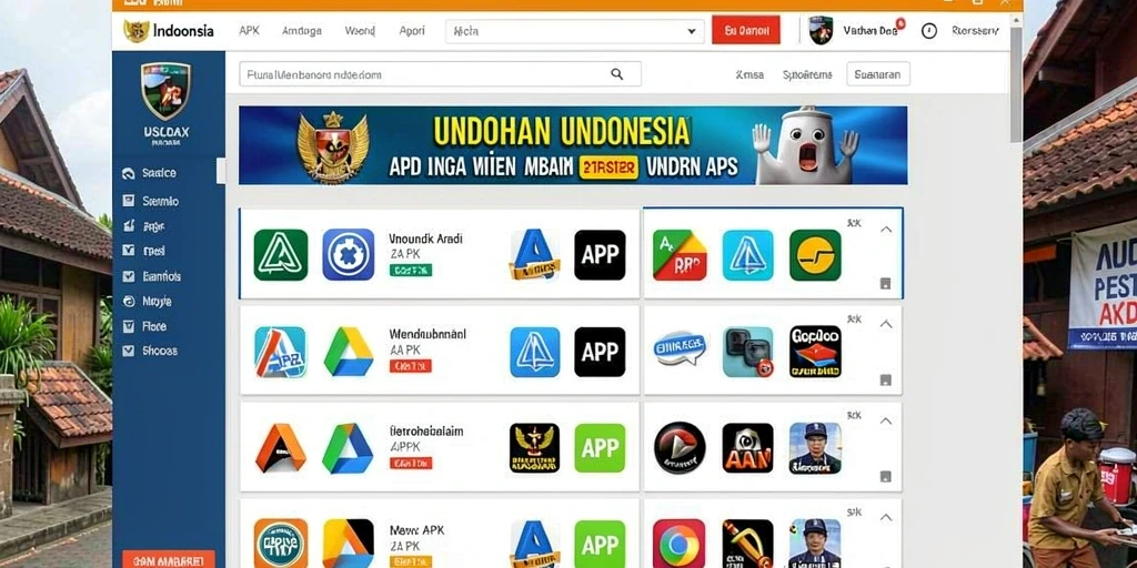 Tampilan antarmuka yang sederhana dan menarik.