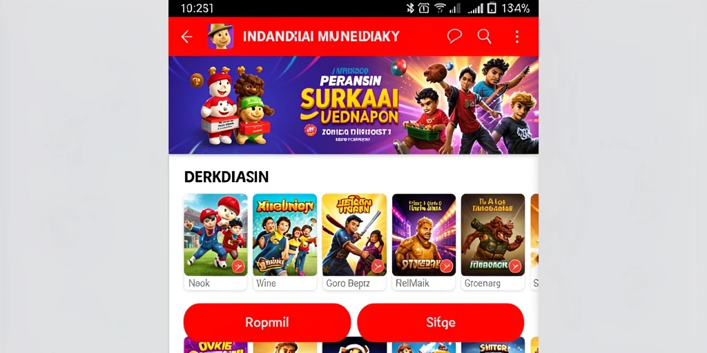 Tampilan antarmuka yang modern dan user-friendly.