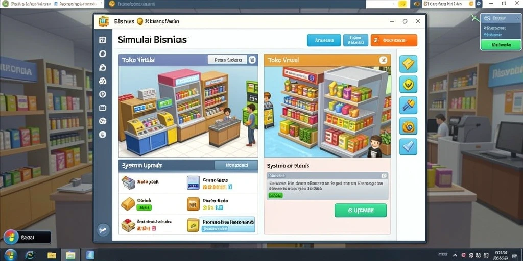 Screenshot menunjukkan tampilan antarmuka permainan slot yang menarik.