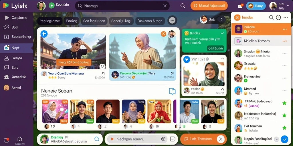 Tampilan antarmuka yang menarik dan mudah digunakan.
