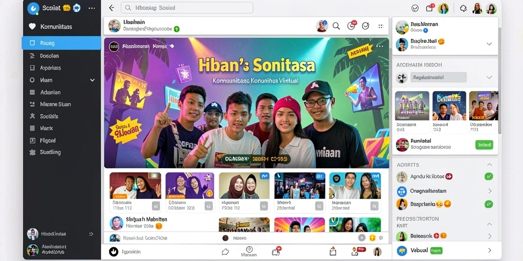 Tampilan antarmuka yang ramah pengguna dan menarik.
