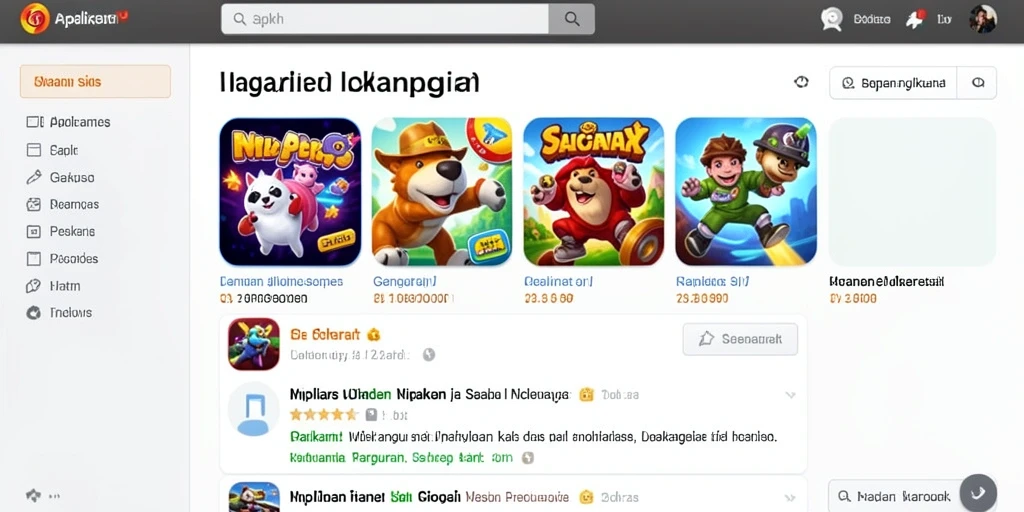 Tampilan antarmuka yang menarik dan user-friendly.