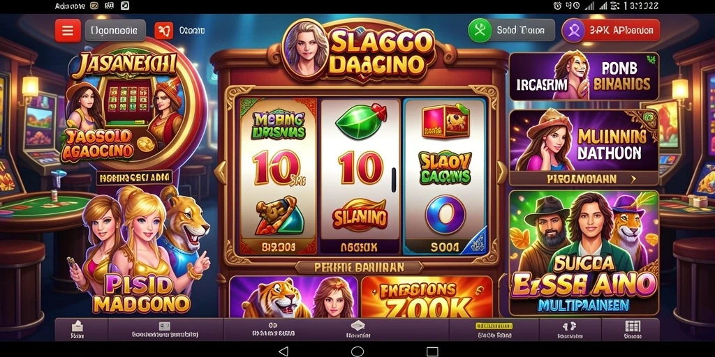 Screenshot menunjukkan tampilan utama aplikasi SUPER33 dengan menu yang mudah diakses.