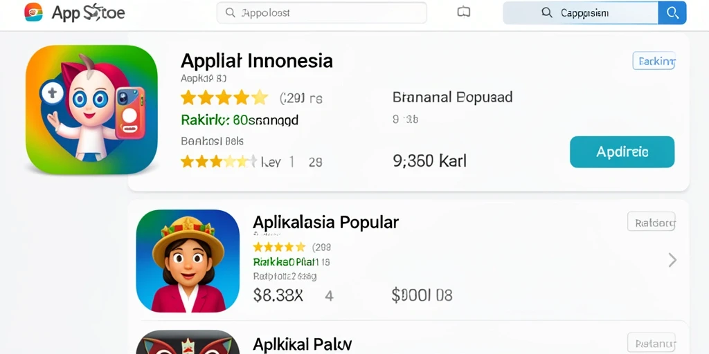 Tampilan menu utama yang menarik dan intuitif.