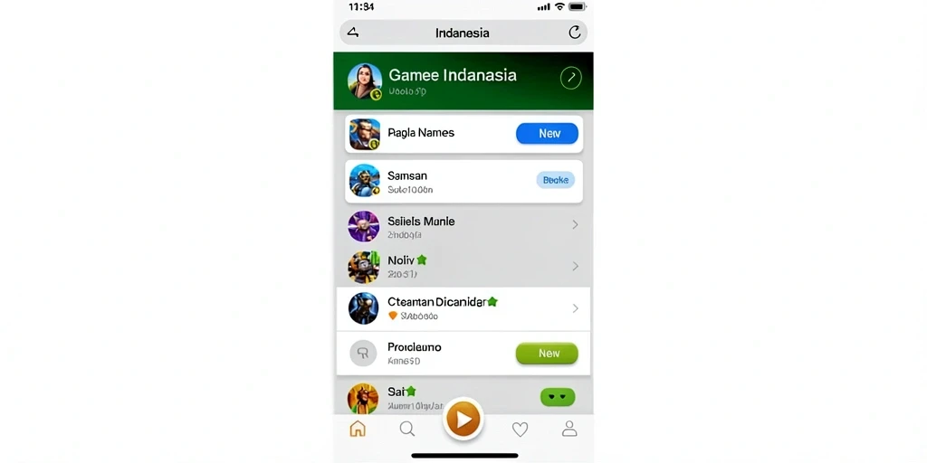 Tampilan karakter yang menarik dan beragam.