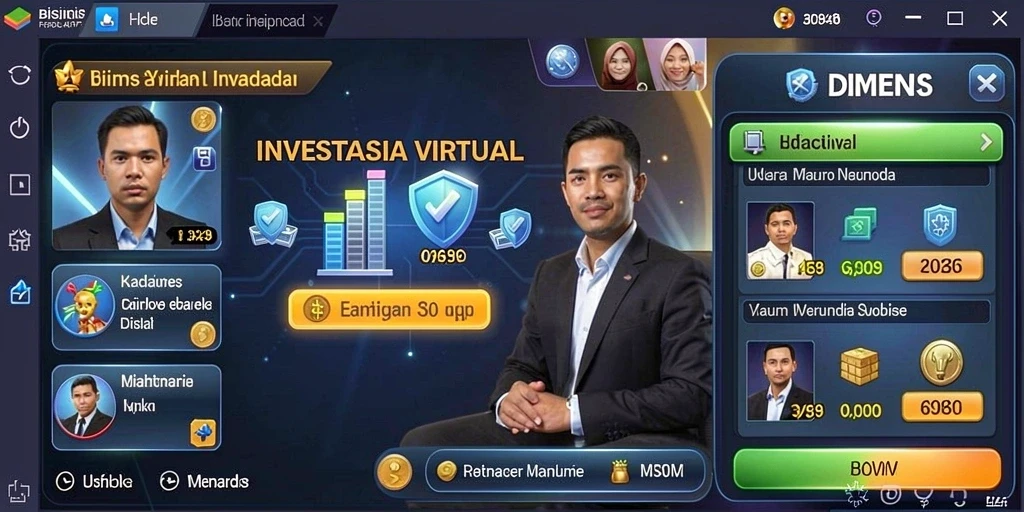 Tampilan antarmuka yang intuitif dan menarik.